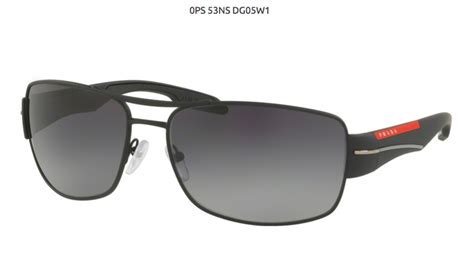 prada sport ps53ns sunglasses unboxing|Prada PS53NS Rectangle Sunglasses For Men+ BUNDLE With .